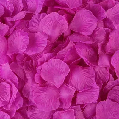 5000/100pcs Artificial Fake Rose Petals Colorful Simulation Silk Rose Petal for Valentines Day Wedding Party Romantic Decoration