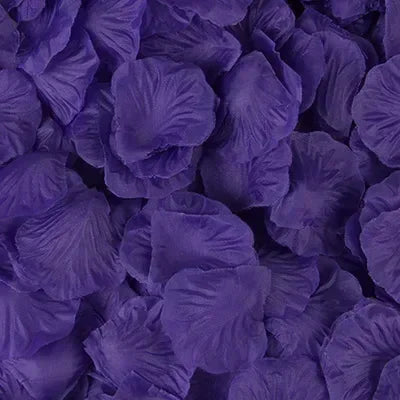 5000/100pcs Artificial Fake Rose Petals Colorful Simulation Silk Rose Petal for Valentines Day Wedding Party Romantic Decoration