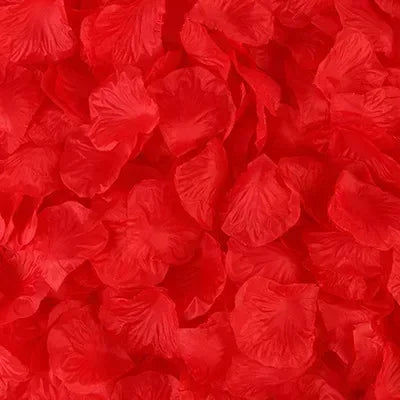 5000/100pcs Artificial Fake Rose Petals Colorful Simulation Silk Rose Petal for Valentines Day Wedding Party Romantic Decoration