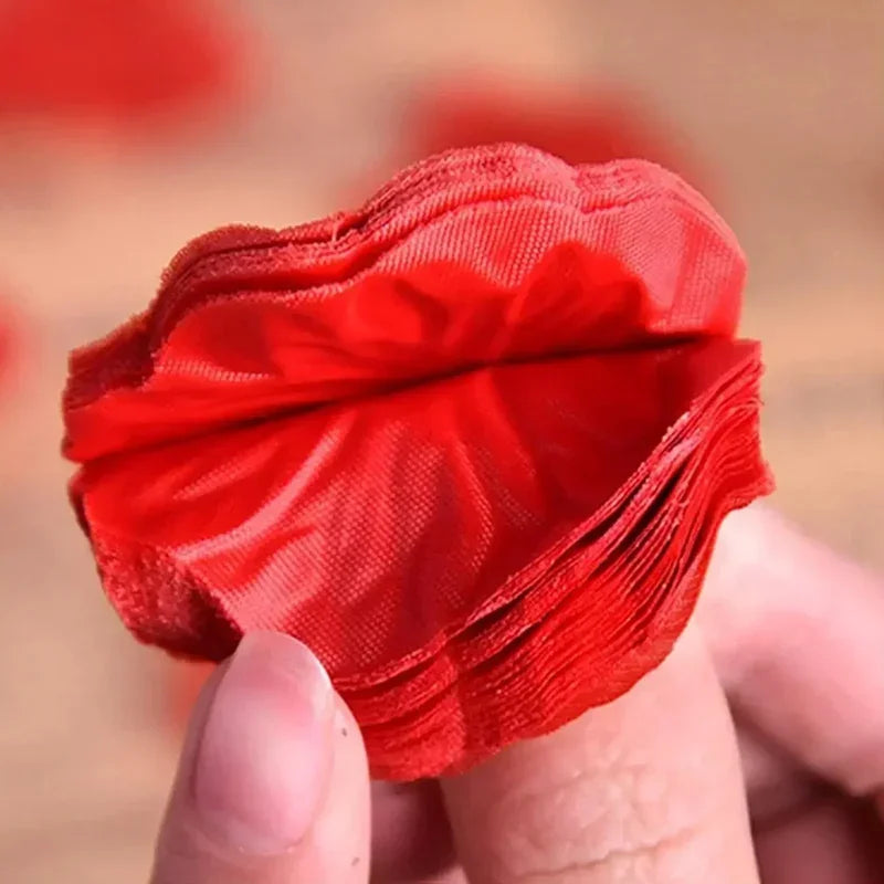 5000/100pcs Artificial Fake Rose Petals Colorful Simulation Silk Rose Petal for Valentines Day Wedding Party Romantic Decoration