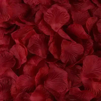 5000/100pcs Artificial Fake Rose Petals Colorful Simulation Silk Rose Petal for Valentines Day Wedding Party Romantic Decoration