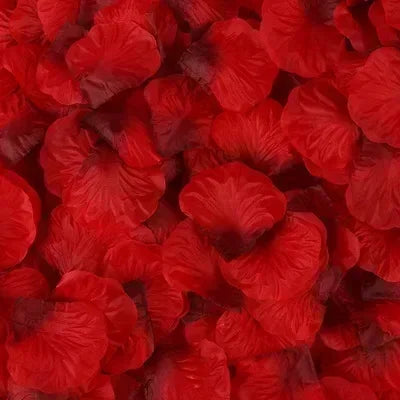 5000/100pcs Artificial Fake Rose Petals Colorful Simulation Silk Rose Petal for Valentines Day Wedding Party Romantic Decoration