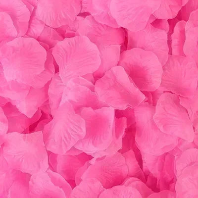 5000/100pcs Artificial Fake Rose Petals Colorful Simulation Silk Rose Petal for Valentines Day Wedding Party Romantic Decoration