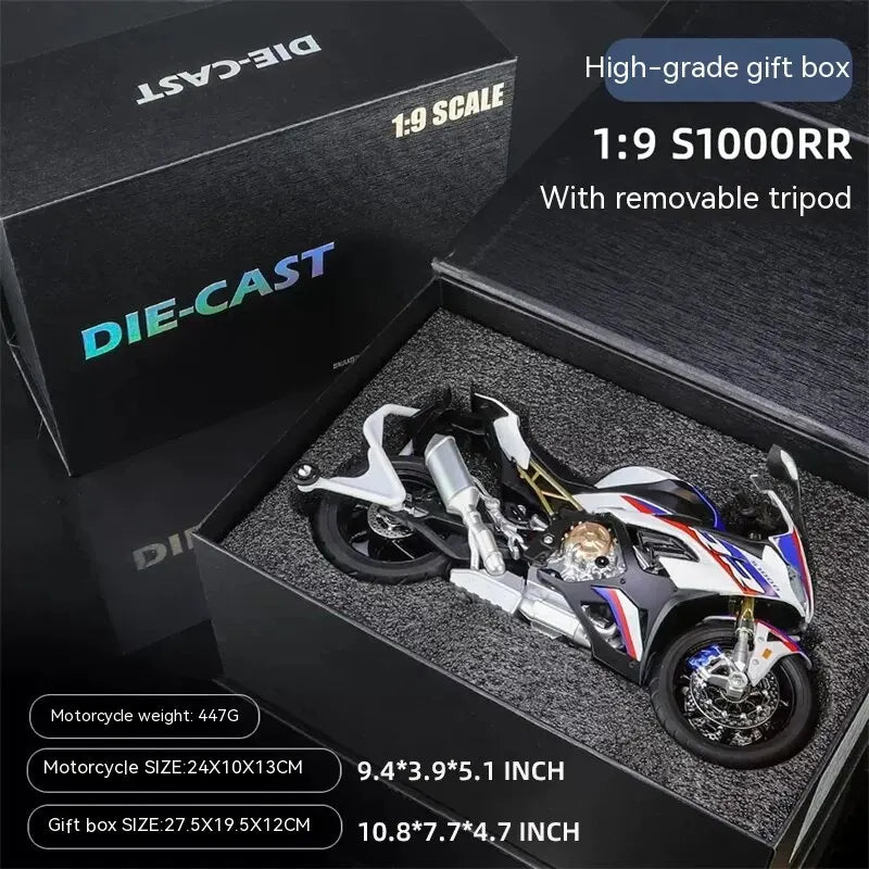 1:9 Ninja H2R Unique Motorcycle Model: Ideal Gift for Young Adults, Great for Romance, Friendship, Men's Birthd