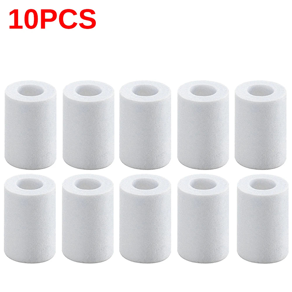 10-1pcs Water Outlet Purifier Kits Universal Faucet Filter For Kitchen Bathroom Shower Household Filter PP Cotton High Density