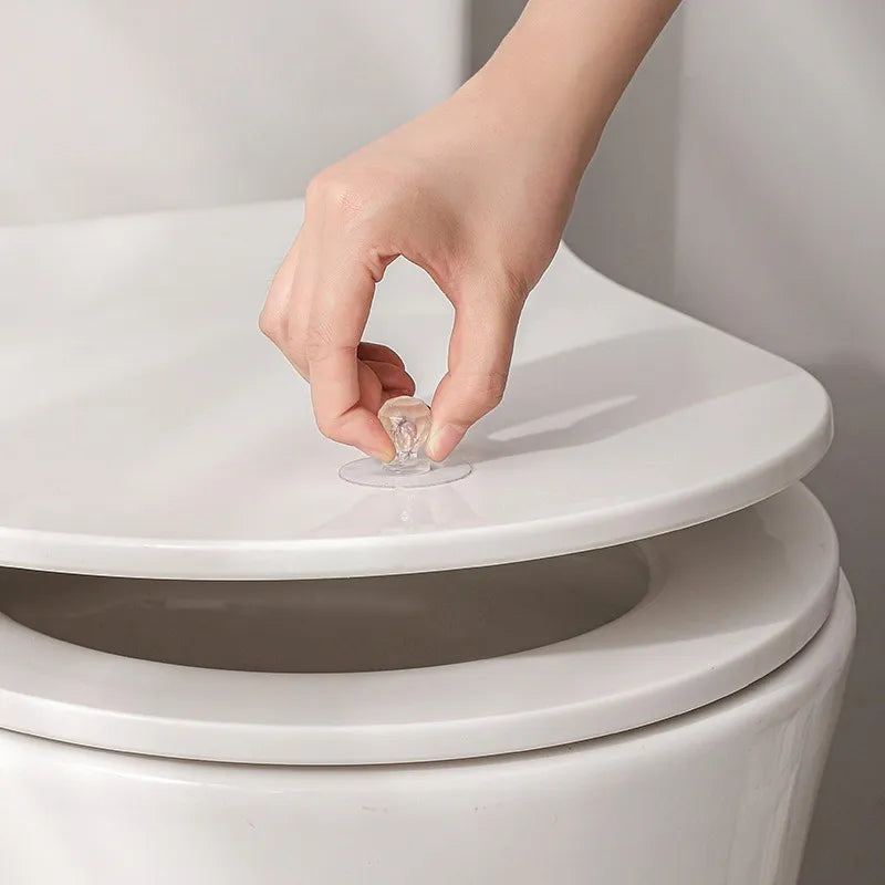 10/2PCS Transparent Crystal Door Knobs Cabinet Drawer Door Knobs Handles Self-adhesive Handle with Hook Function Door Wall Decor