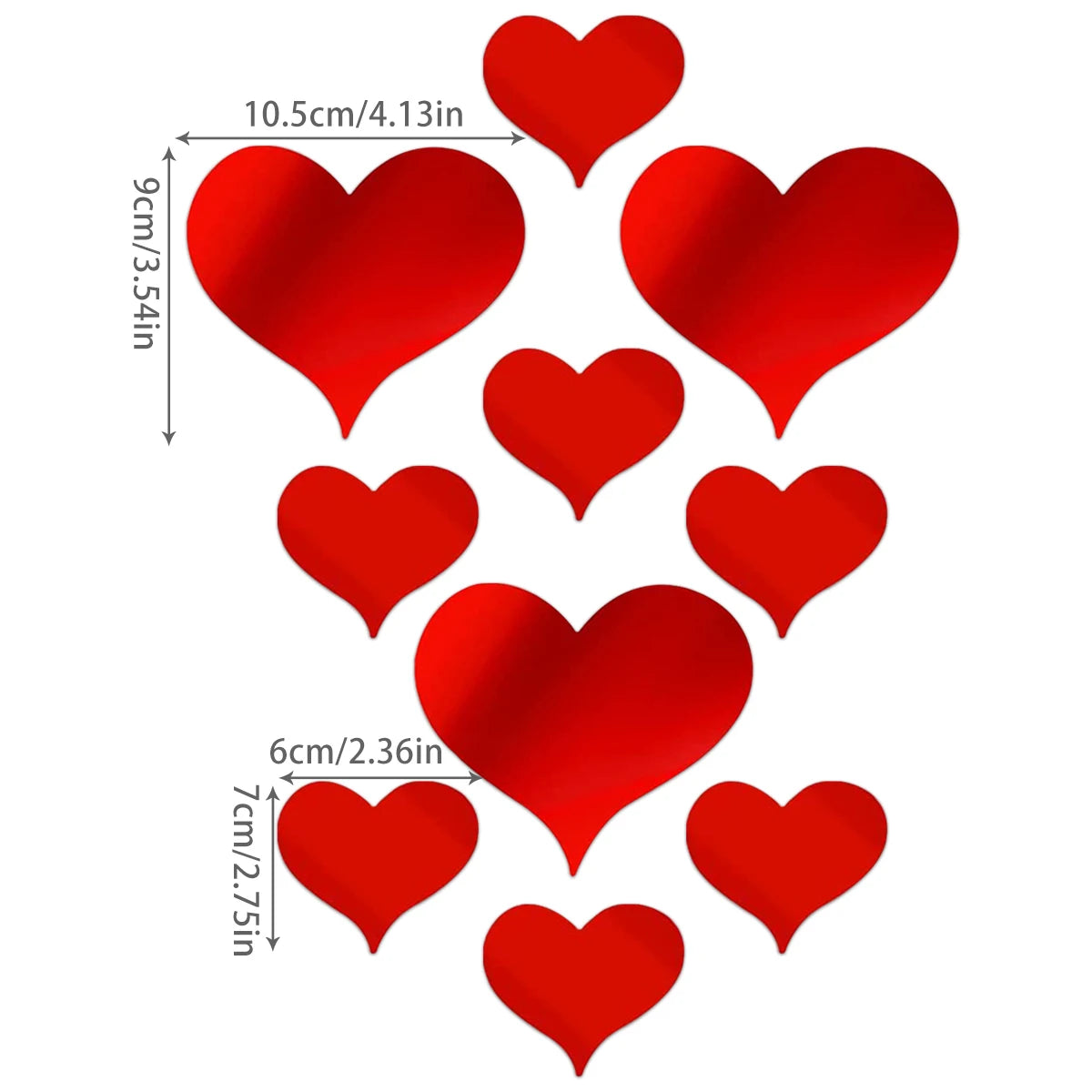 26Pcs Acrylic Mirror Wall Stickers Round Mirror Decal Self-Adhesive Wall Stickers DIY Art Mirror Home Living Room Decoration