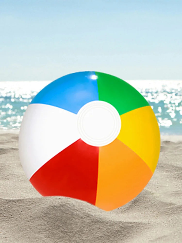 3 Pcs Inflatable Beach Ball Colorful Balloons Swimming Pool Party Water Game Beach Sports Ball Fun Toys for Kids