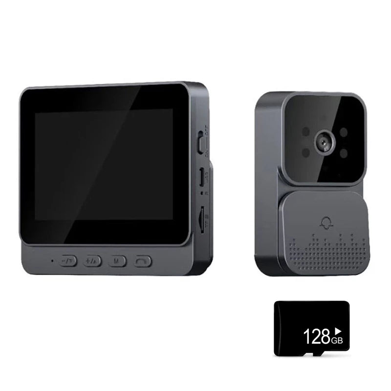 4.3 Inch WiFi Video Doorbell Wireless HD Screen Camera Security Smart Home Door Bell Infrared night vision Intercom for Home