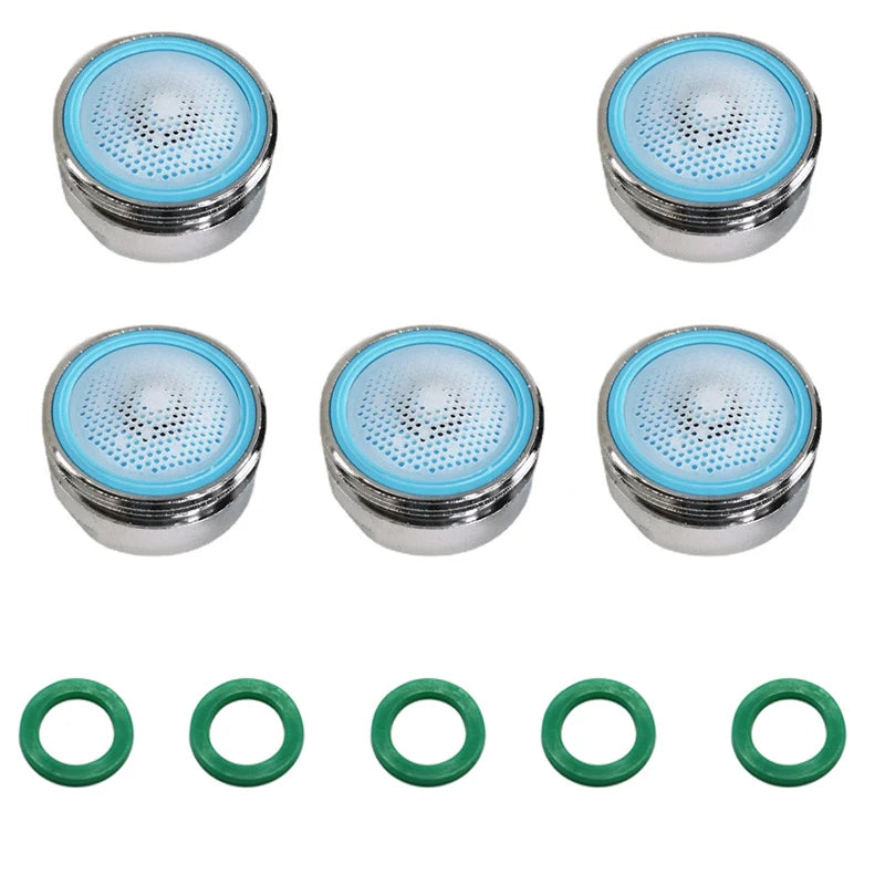 5 Pcs Net Mouth, Bubbler, Faucet Filter Mouth, Faucet Accessories, 4-6-8l Constant Flow Water-saving Device Faucet Aerators