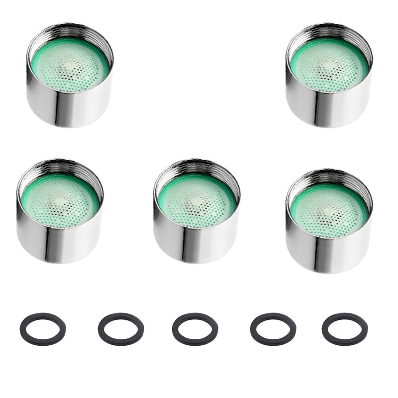 5 Pcs Net Mouth, Bubbler, Faucet Filter Mouth, Faucet Accessories, 4-6-8l Constant Flow Water-saving Device Faucet Aerators
