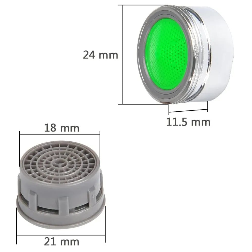 5 Pcs Net Mouth, Bubbler, Faucet Filter Mouth, Faucet Accessories, 4-6-8l Constant Flow Water-saving Device Faucet Aerators