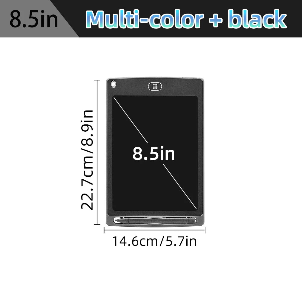 6.5/8.5/10 Inch LCD Writing Tablet Drawing Tablet Educational Toys for Children Drawing Board Digital Graffiti Writing Boards