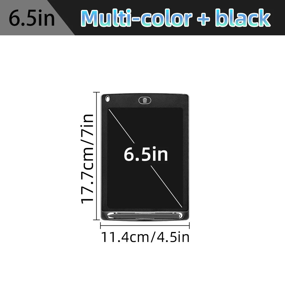 6.5/8.5/10 Inch LCD Writing Tablet Drawing Tablet Educational Toys for Children Drawing Board Digital Graffiti Writing Boards