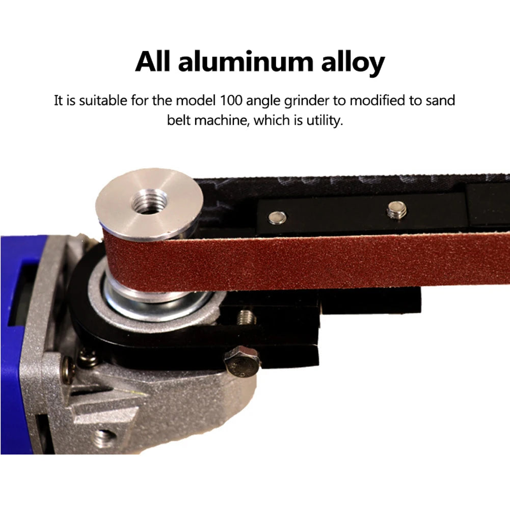 Angle Grinder Modified Belt Sander Grinder Woodworking Sand Belt Machine Grinder Modification Tool for 100 115 125 Angle Grinder
