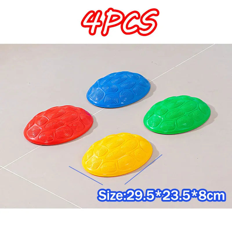 Children Toys Balance Stone Sensory Integration Training Toys Parish Outdoor Sports Party Social Games Tactile Montessori Games