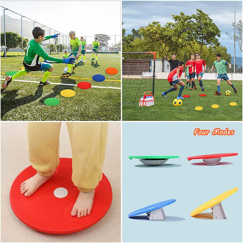 Children Toys Balance Stone Sensory Integration Training Toys Parish Outdoor Sports Party Social Games Tactile Montessori Games