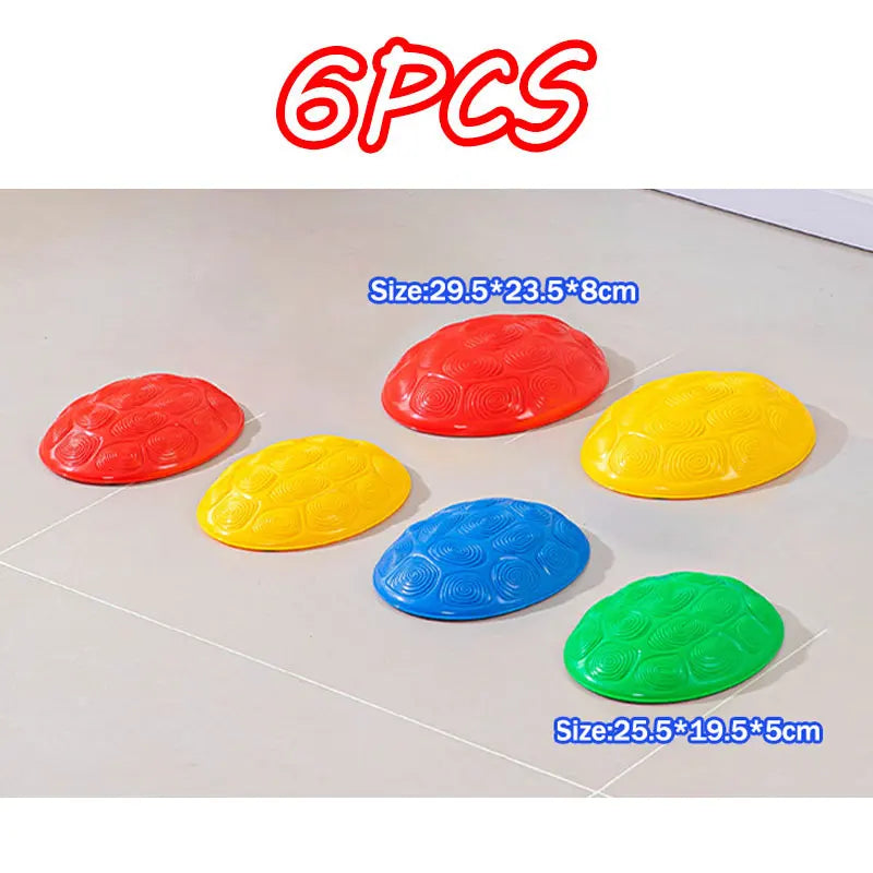 Children Toys Balance Stone Sensory Integration Training Toys Parish Outdoor Sports Party Social Games Tactile Montessori Games