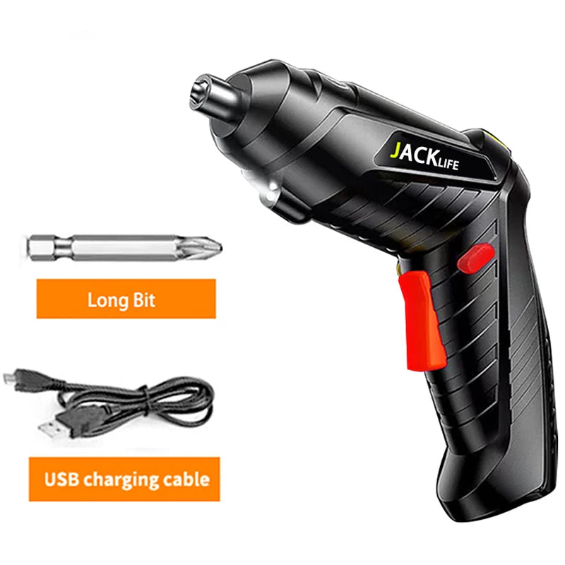 Electric Screwdriver Battery Rechargeable Cordless Screwdriver Powerful Impact Wireless Screwdriver Drill Electric Screw Driver