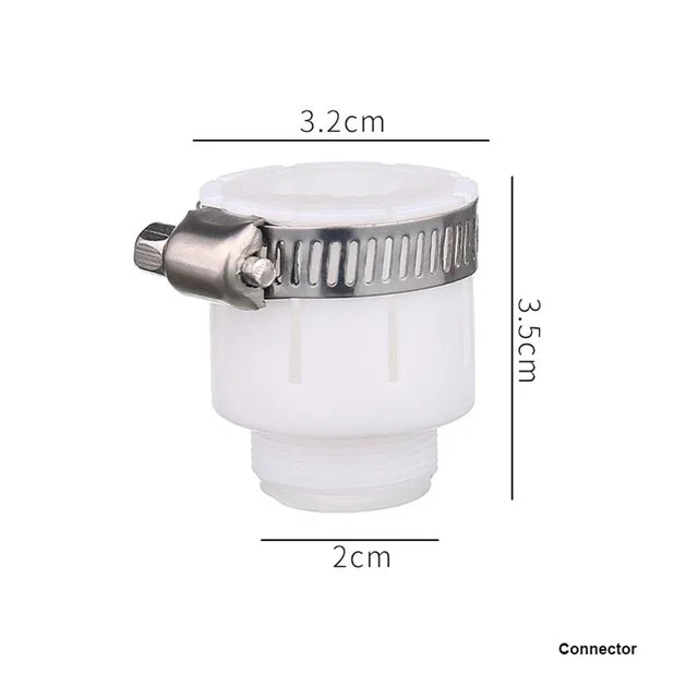 Faucet Adapter Aerator 3 Modes 360 Rotatable Bubbler High Pressure Faucet Filter Extender Water Saving Tap Nozzle Kitchen Gadget