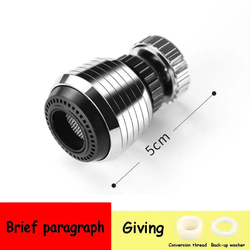 Faucet Adapter Aerator 3 Modes 360 Rotatable Bubbler High Pressure Faucet Filter Extender Water Saving Tap Nozzle Kitchen Gadget