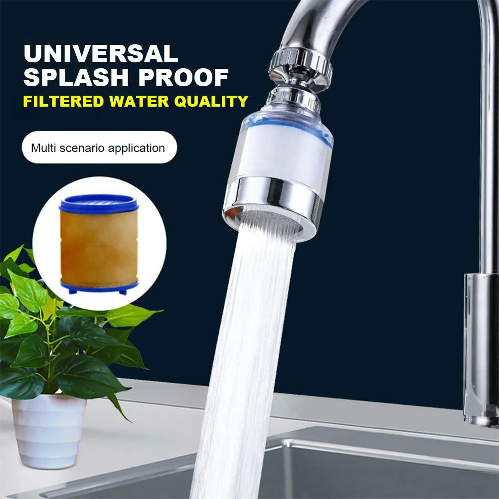 Faucet Filter Element Bubbler Water Filter Purifier For Bathroom Shower PP Cotton Remove Chlorine Heavy Metal For Kitchen Faucet