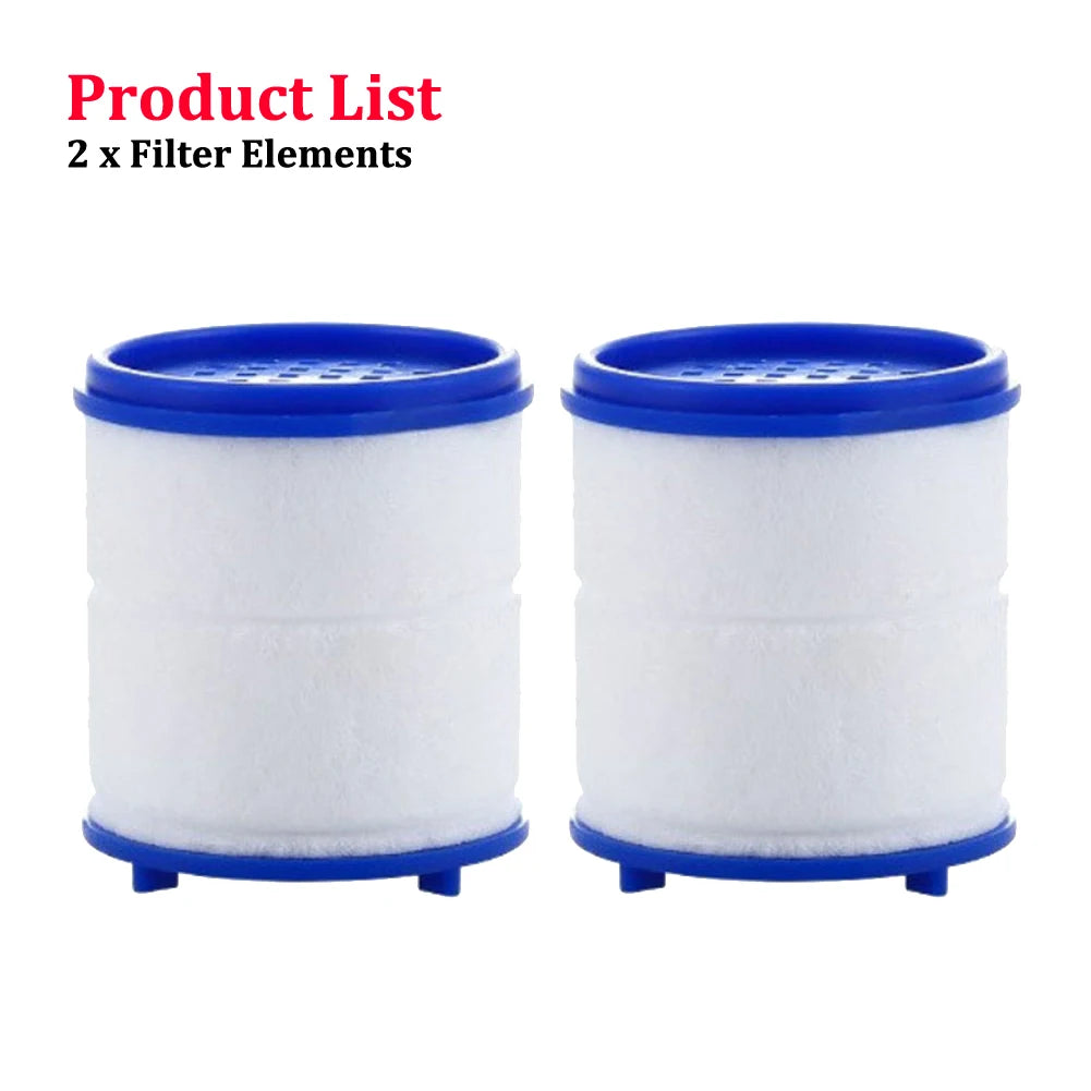 Faucet Filter Element Bubbler Water Filter Purifier For Bathroom Shower PP Cotton Remove Chlorine Heavy Metal For Kitchen Faucet