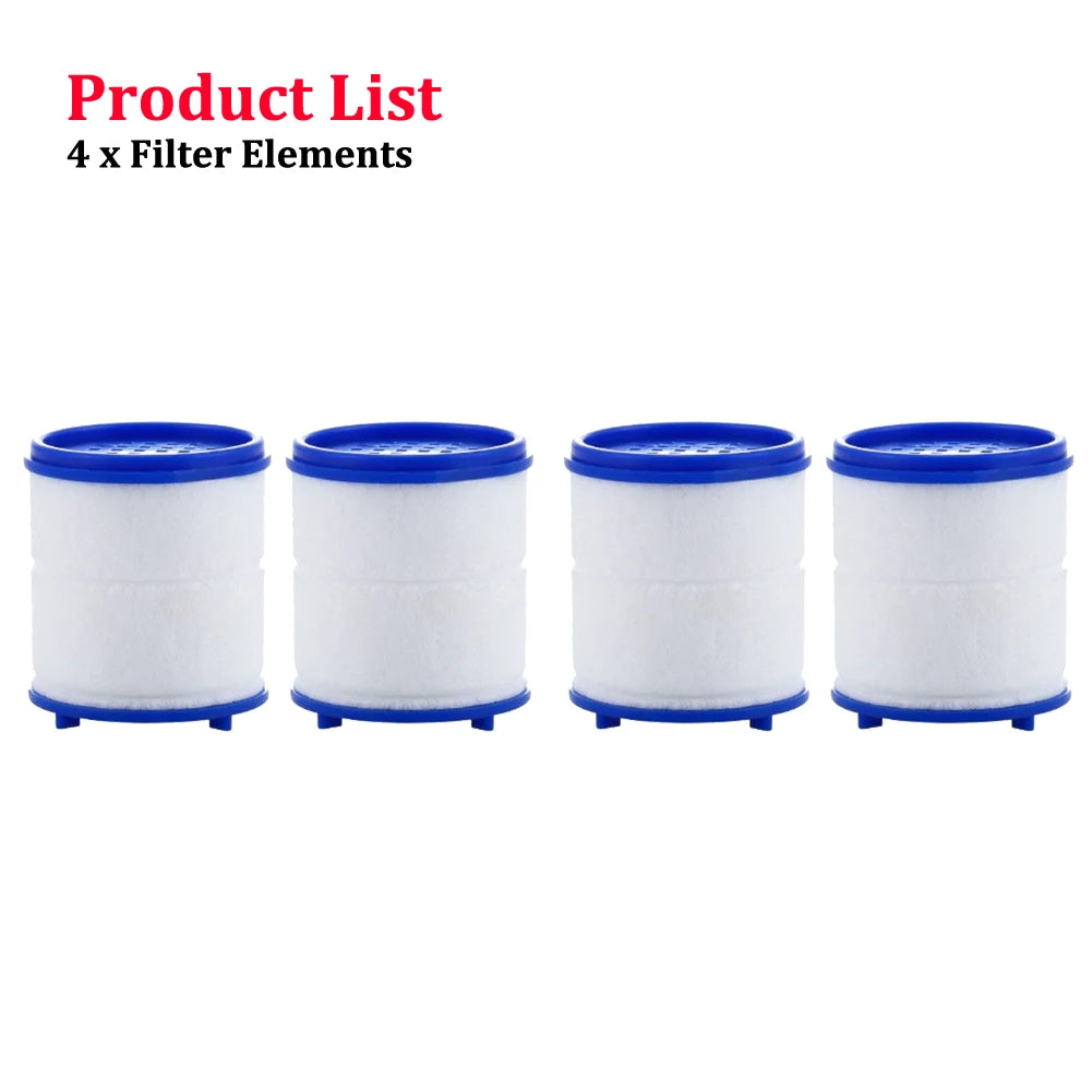 Faucet Filter Element Bubbler Water Filter Purifier For Bathroom Shower PP Cotton Remove Chlorine Heavy Metal For Kitchen Faucet