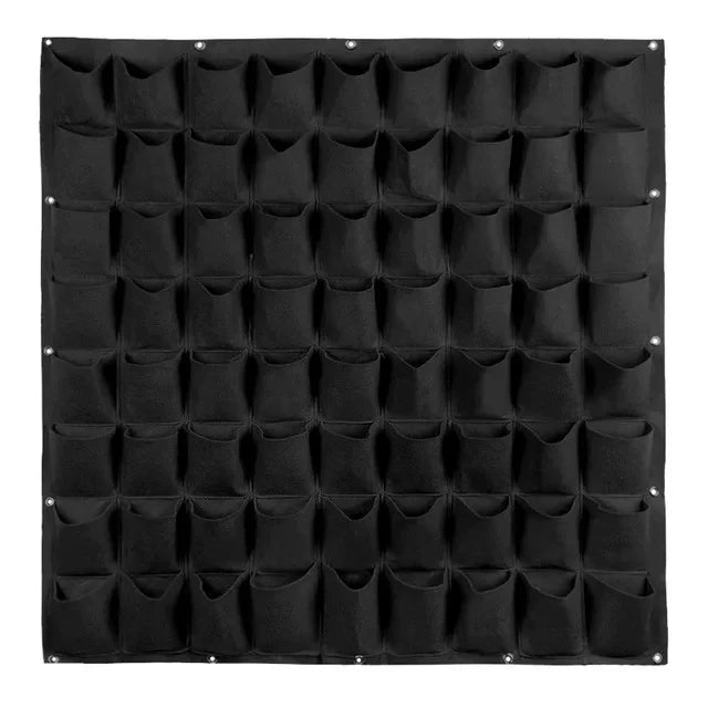 Green Plant Growing Bag Big Size Pockets Planter Vertical Garden Vegetable Living Growing Bags Flowers Supply Garden Planter Bag