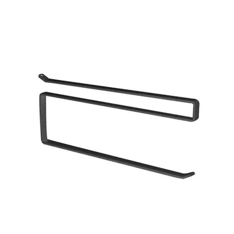 Hanging Paper Towel Holder Cabinet Under Storage Paper Towel Roll Holder No Punching Cling Film Storage Rack Kitchen Supplies
