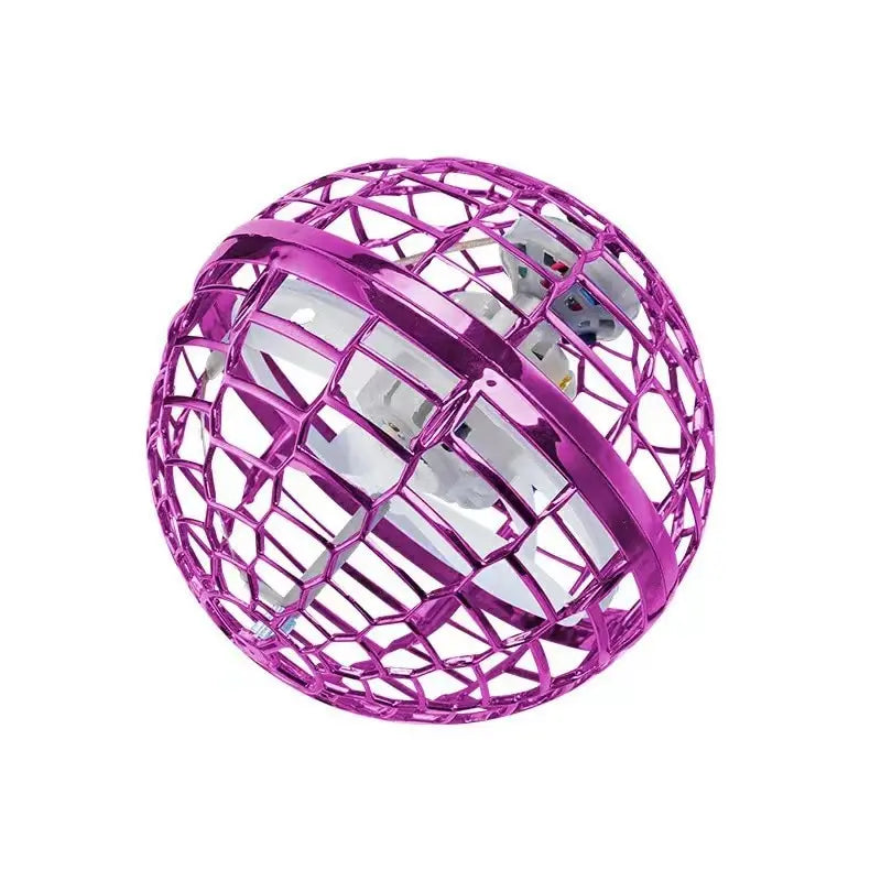 Induction Rotating Hover Fly Ball With LED Light Boomerang Ball Interactive Game Indoor and Outdoor Fingertip Toy Family Gift