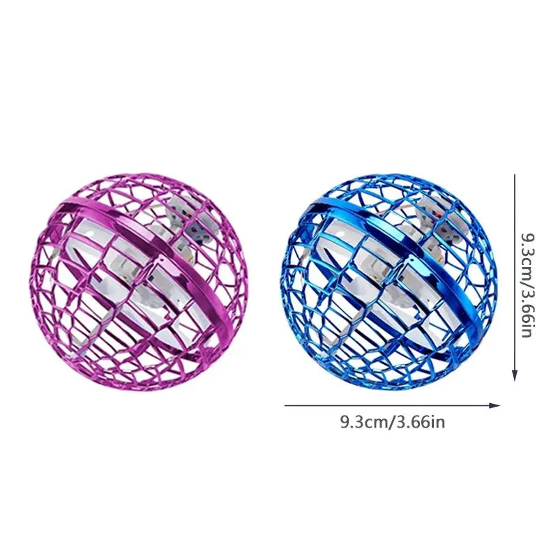 Induction Rotating Hover Fly Ball With LED Light Boomerang Ball Interactive Game Indoor and Outdoor Fingertip Toy Family Gift