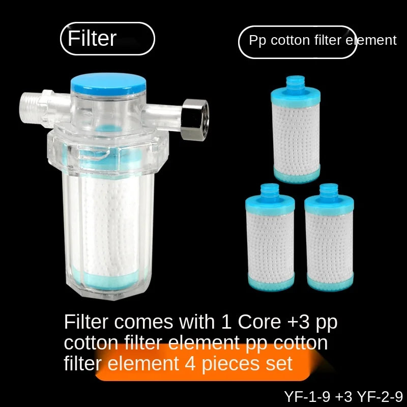 Kitchen Faucet Filter Horizontal Household Tap Water Front Water Filter Water Heater Toilet Angle Valve Water Purifier