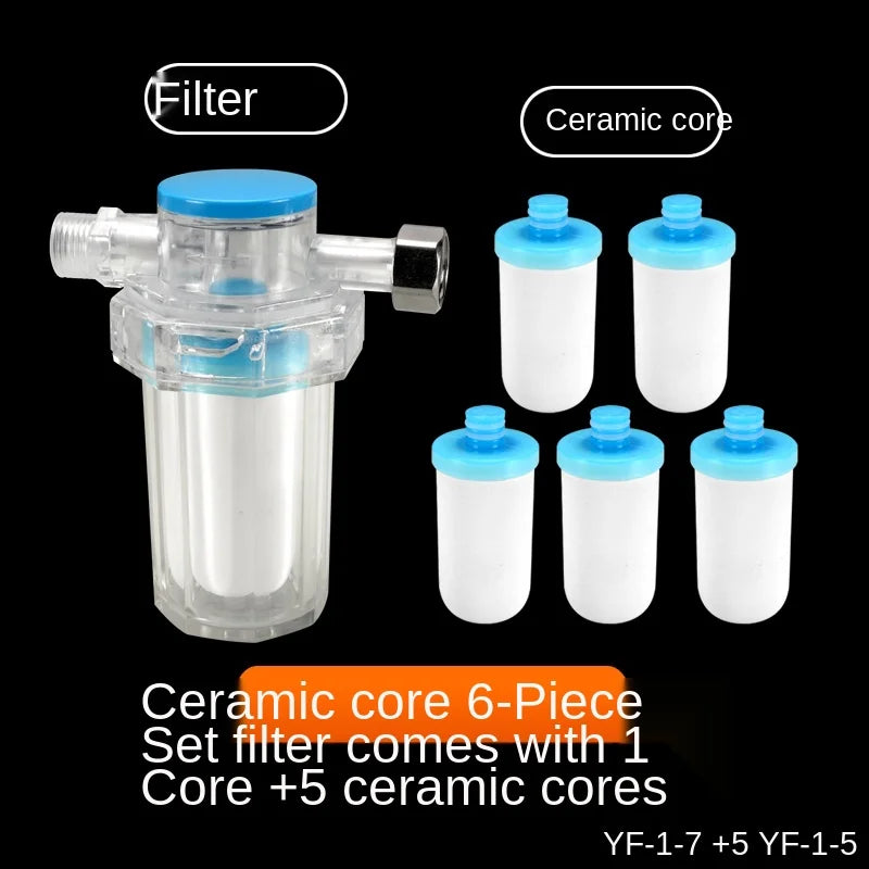 Kitchen Faucet Filter Horizontal Household Tap Water Front Water Filter Water Heater Toilet Angle Valve Water Purifier