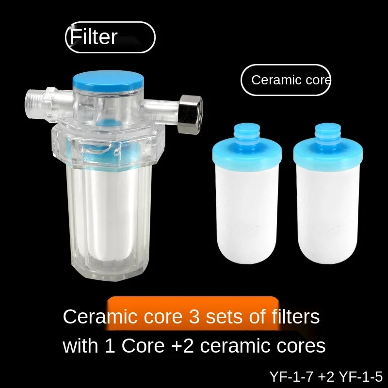 Kitchen Faucet Filter Horizontal Household Tap Water Front Water Filter Water Heater Toilet Angle Valve Water Purifier