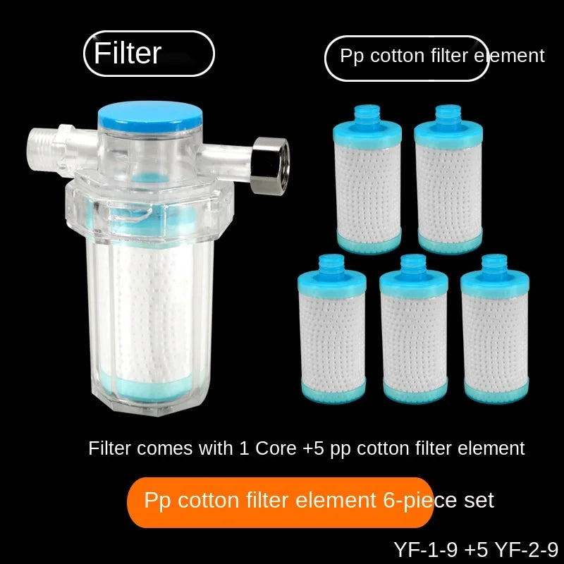 Kitchen Faucet Filter Horizontal Household Tap Water Front Water Filter Water Heater Toilet Angle Valve Water Purifier