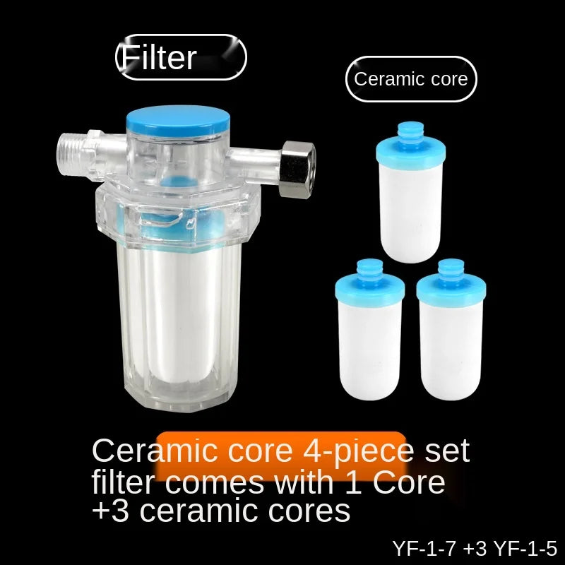 Kitchen Faucet Filter Horizontal Household Tap Water Front Water Filter Water Heater Toilet Angle Valve Water Purifier