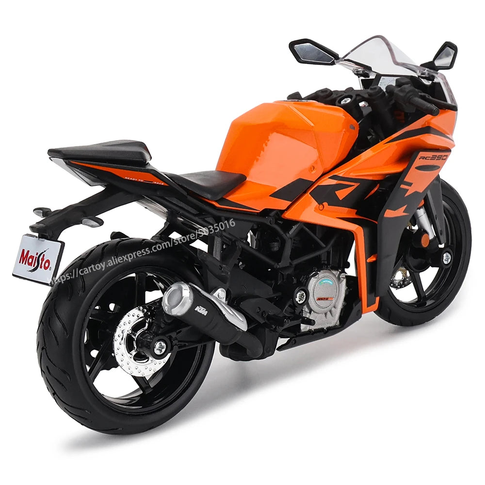 Maisto 1:12 KTM series KTM RC 390 690 DUKE 1290 simulation alloy motocross authorized motorcycle model toy car Collecting gifts