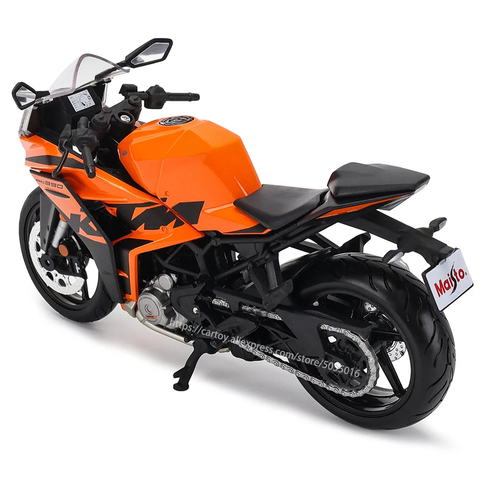 Maisto 1:12 KTM series KTM RC 390 690 DUKE 1290 simulation alloy motocross authorized motorcycle model toy car Collecting gifts