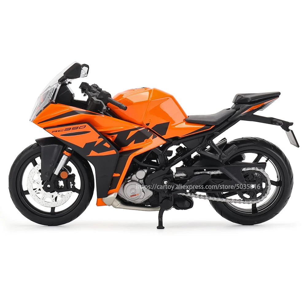 Maisto 1:12 KTM series KTM RC 390 690 DUKE 1290 simulation alloy motocross authorized motorcycle model toy car Collecting gifts