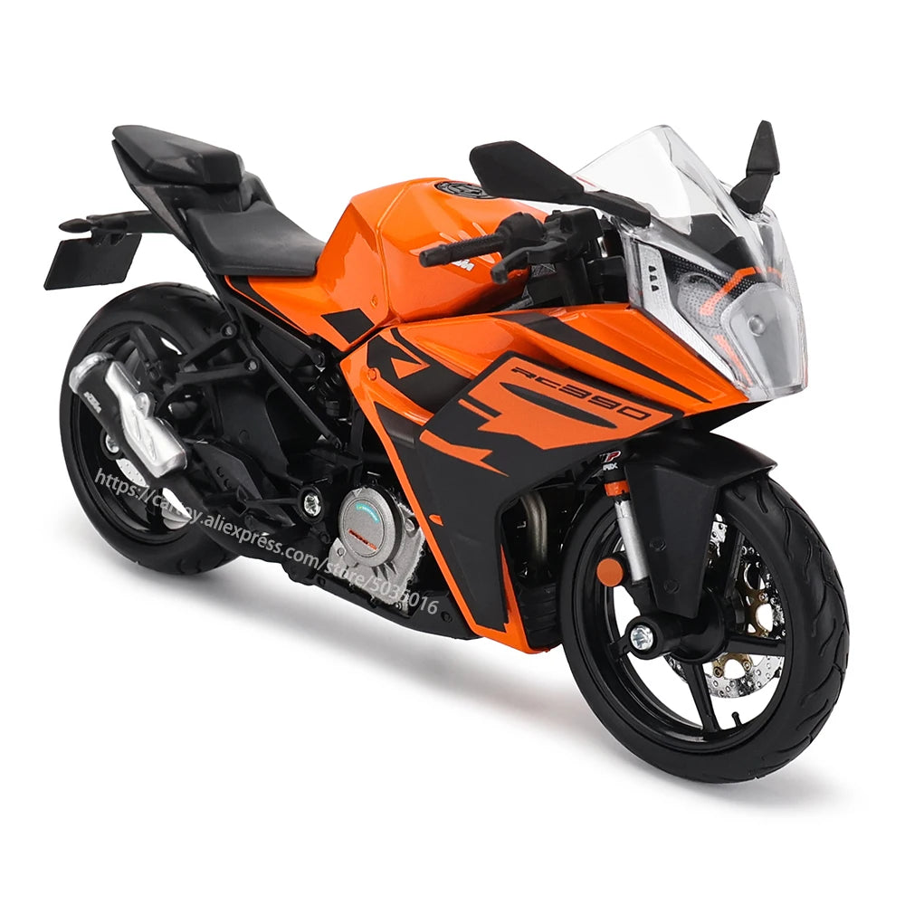 Maisto 1:12 KTM series KTM RC 390 690 DUKE 1290 simulation alloy motocross authorized motorcycle model toy car Collecting gifts