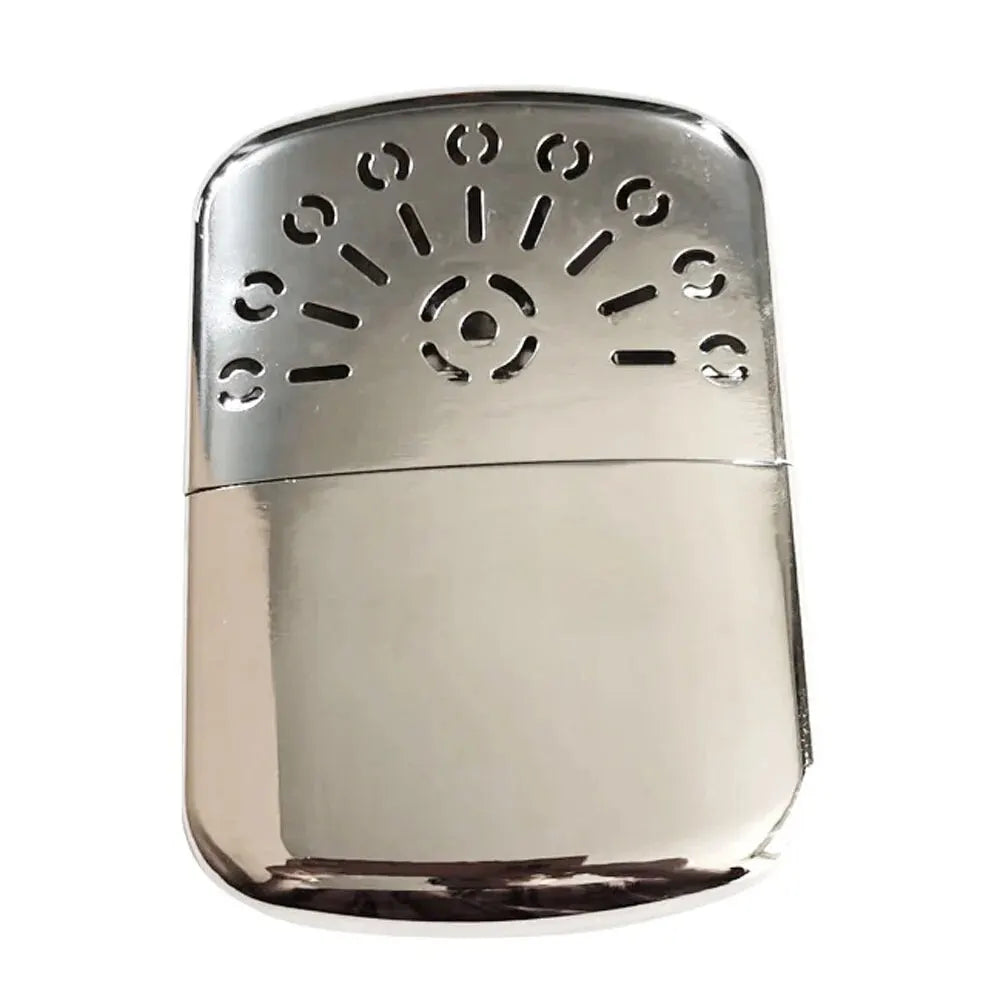 Mini Hand Warmer Portable Liquid Fuel Reusable Furnace Metal Alloy Compact Pocket Handy Winter Heater Burner For Indoor Outdoor