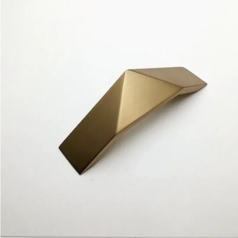 Modern Simple Golden Gray Black Cabinet Door Drawer Pulls Kitchen Cupboard Door Handle Furniture Handles Hardware
