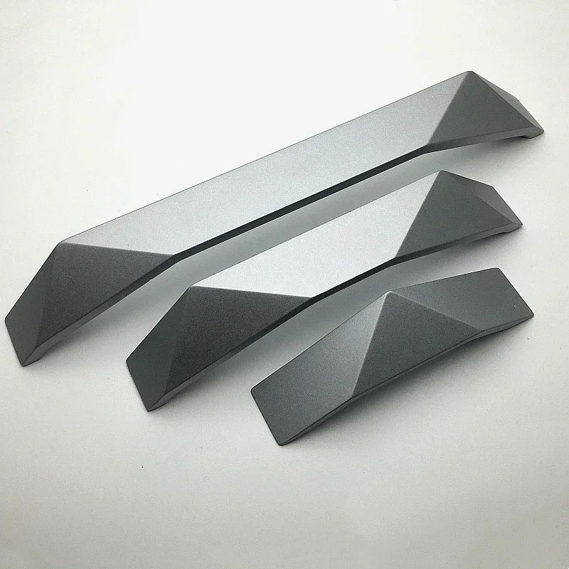 Modern Simple Golden Gray Black Cabinet Door Drawer Pulls Kitchen Cupboard Door Handle Furniture Handles Hardware