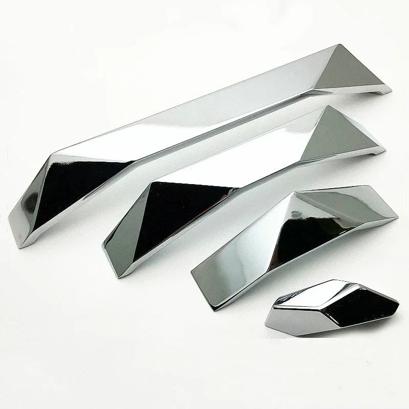 Modern Simple Golden Gray Black Cabinet Door Drawer Pulls Kitchen Cupboard Door Handle Furniture Handles Hardware