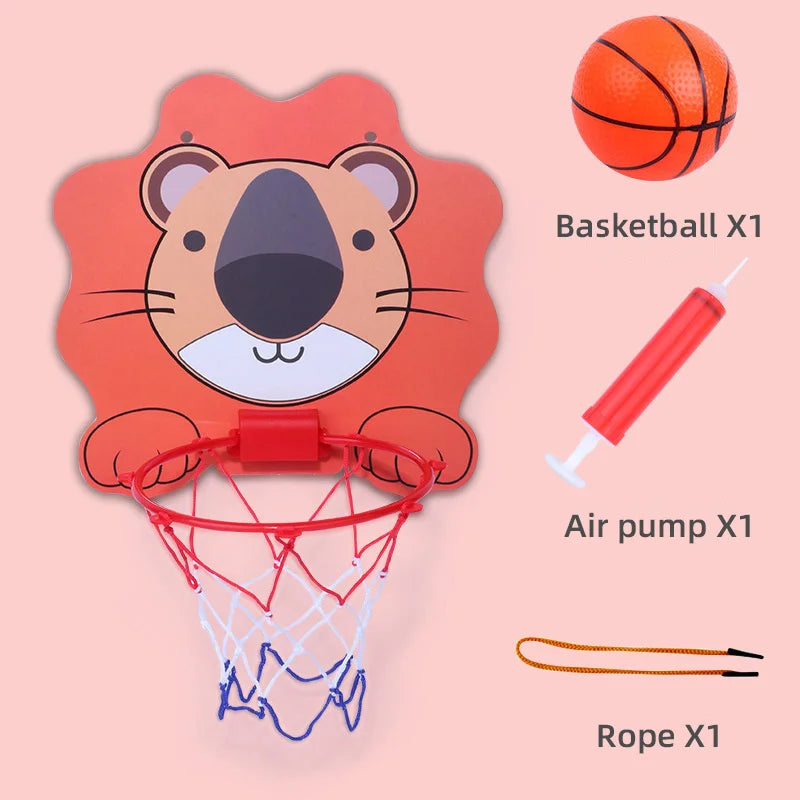 Montessori Mini Basketball Hoop Indoor Garden Toys Boy Basketball Outdoor Sport Games Toys for Kids Baby Toys Children Toys