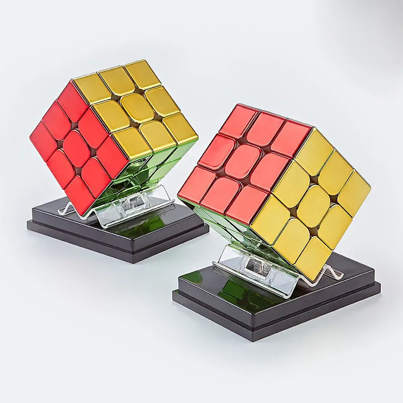 Plating 3x3x3 Magnetic Magic Cube 3x3 Professional Speed Puzzle 3×3 Children's Fidget Toy Cubo Magic Cube Puzzl Magic Cubes