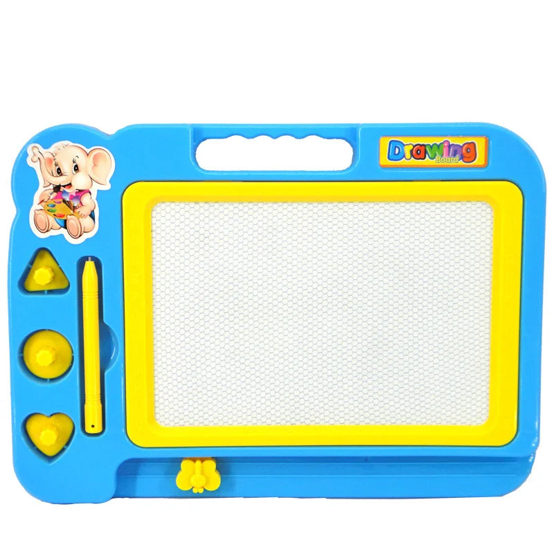 Toys For Children Kid Color Magnetic Writing Painting Drawing Graffiti Board Toy Preschool Tool Drawing Toys Doodle Painting Gif