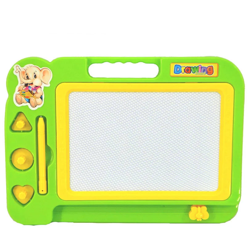 Toys For Children Kid Color Magnetic Writing Painting Drawing Graffiti Board Toy Preschool Tool Drawing Toys Doodle Painting Gif