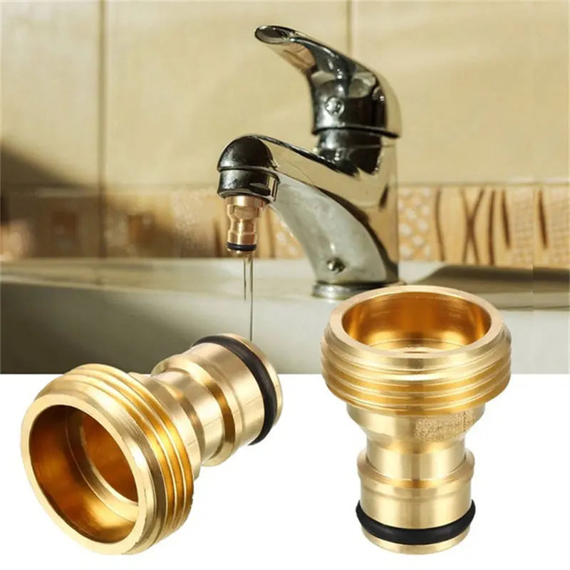 Universal Kitchen Faucet Adapter Metal Faucet Quick Connector Tube Fitting 23mm Kitchen Faucet Mixer Hose Adaptor Pipe Joiner